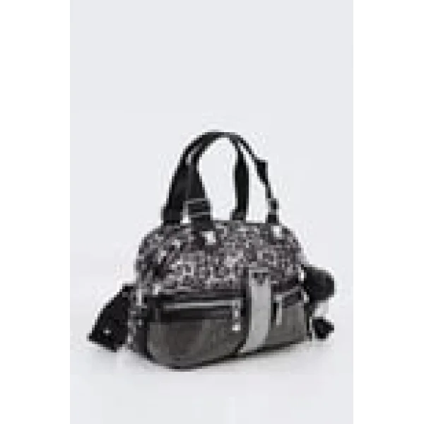 Olza Siyah Cilt Omuz Çantası