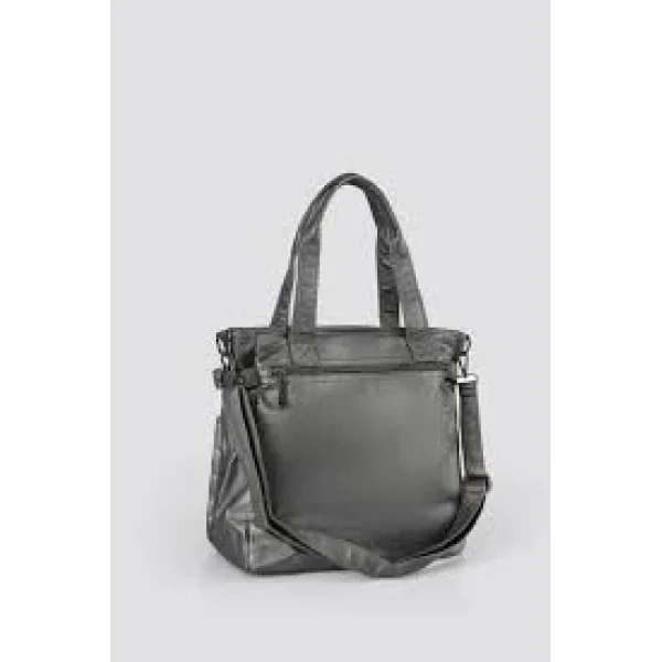 Opey Gri Cilt Omuz Çantası