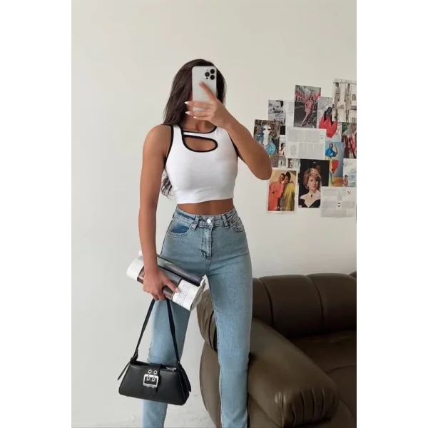 Pencereli kaşkorse crop