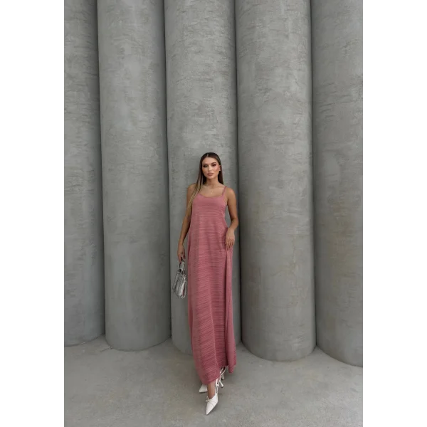 Piliseli uzun elbise