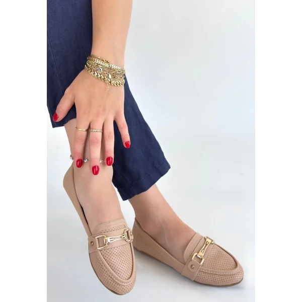 Rain Nude Cilt Babet Ayakkabı