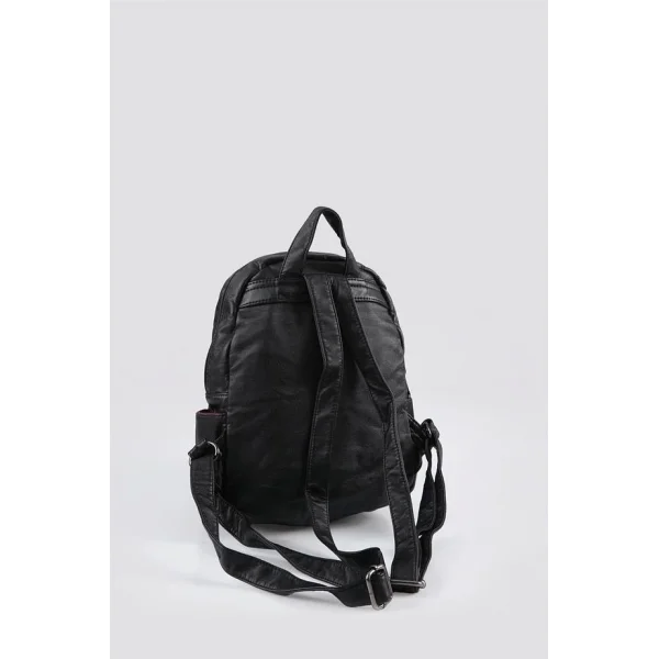 Rior Siyah Cilt Sırt Çantası