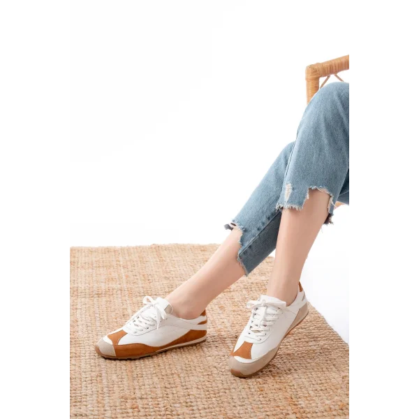 RS-02 Taba Garni İnce Taban Günlük Spor Ayakkabı