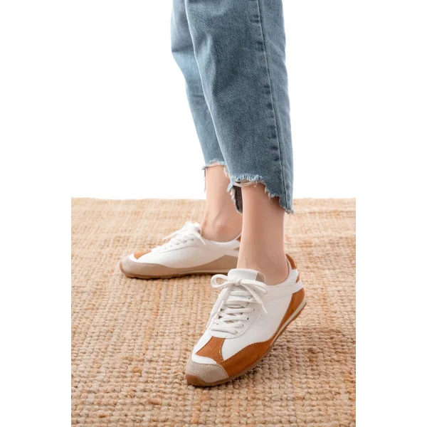 RS-02 Taba Garni İnce Taban Günlük Spor Ayakkabı