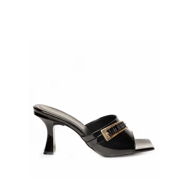 Sief Siyah Rugan Topuklu Terlik