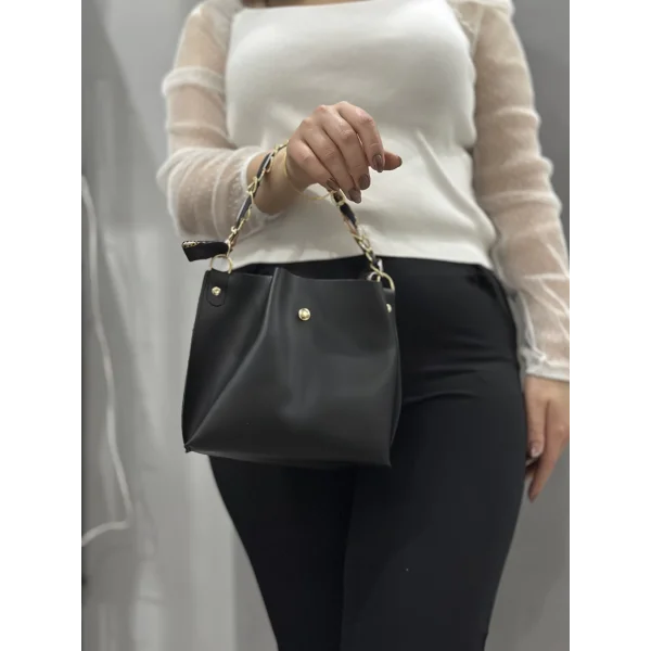 Siyah cilt zrm çanta