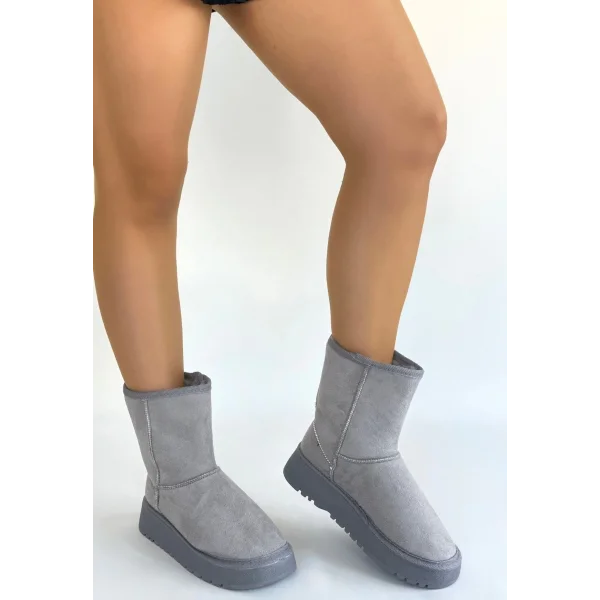 Sophia Gri Süet Bot