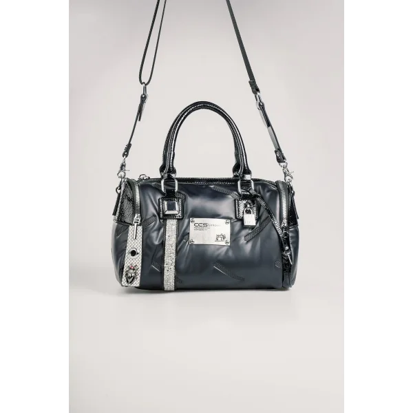 Stella Siyah Cilt Omuz Çantası