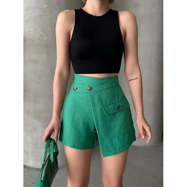 Tek cepli şort etek