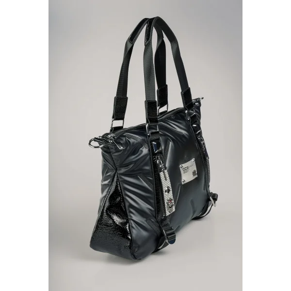 Tiven Siyah Cilt Omuz Ve Kol Çantası