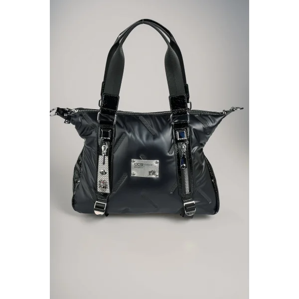 Tiven Siyah Cilt Omuz Ve Kol Çantası