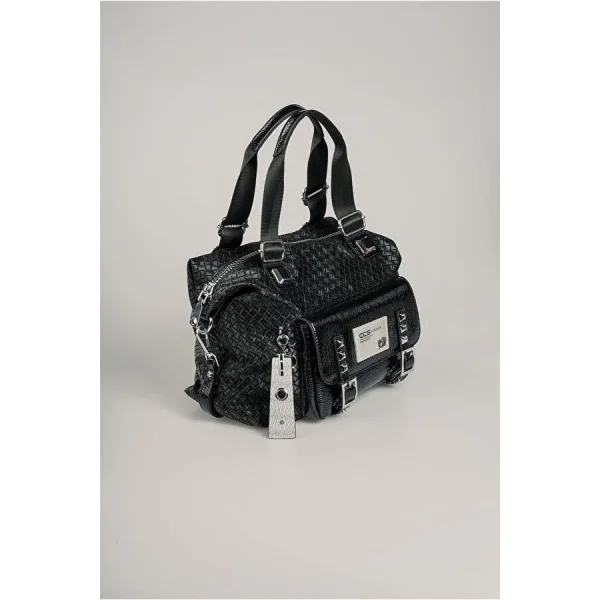 Wawin Siyah Cilt Omuz Çantası