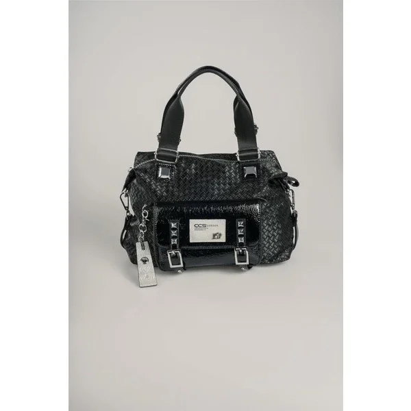 Wawin Siyah Cilt Omuz Çantası