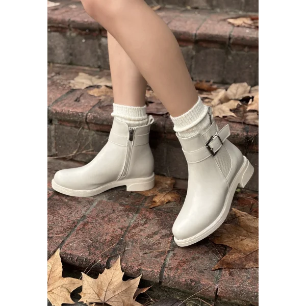 Wennes Bej Cilt Topuklu Bot