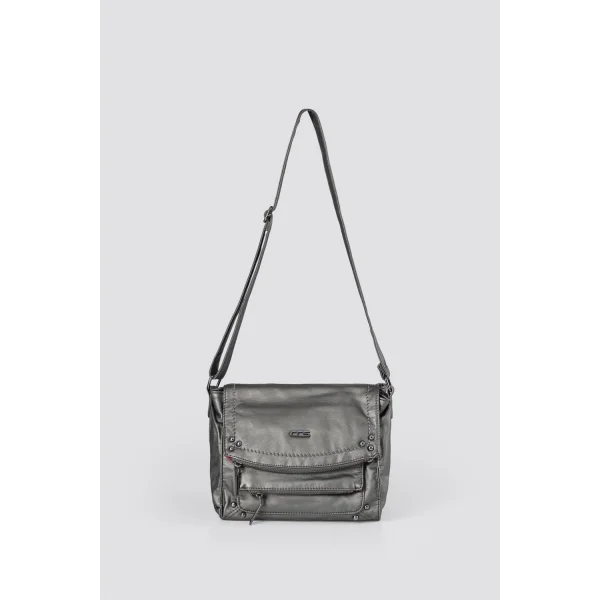 Witer Platin Cilt Omuz Çantası