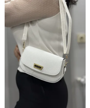 Beyaz cilt jessi çanta