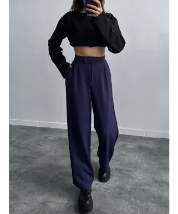 Cırtlı palazzo pantolon