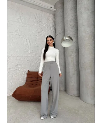 Cırtlı palazzo pantolon