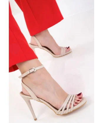 Coze Nude Topuklu Ayakkabı