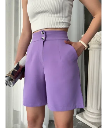 Düğmeli şort mdl24326