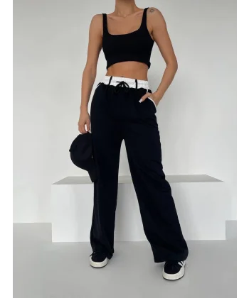 Garnili bol paça pantolon