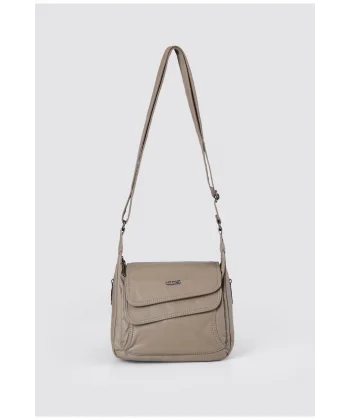 Jelli Vizon Cilt Omuz Çantası