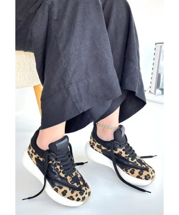 Kendy Leopar Nubuk Spor Ayakkabı