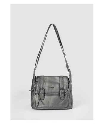 Liye Platin Cilt Omuz Çantası