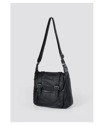 Liye Siyah Cilt Omuz Çantası