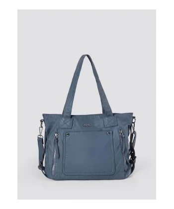 Lonti Mavi Cilt Omuz Çantası