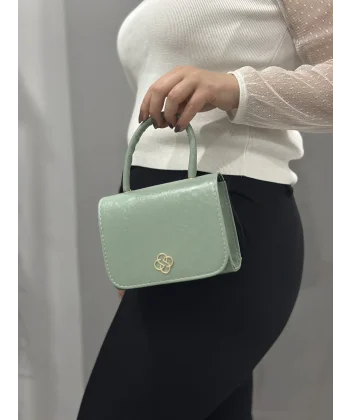 Mint cilt krash çanta