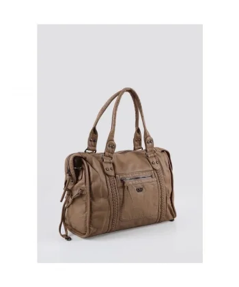 Muert Vizon Cilt Omuz Askılı El Çantası