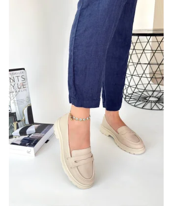 Narli Bej Cilt Oxford Ayakkabı