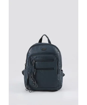 Owert Siyah Cilt Sırt Çantası