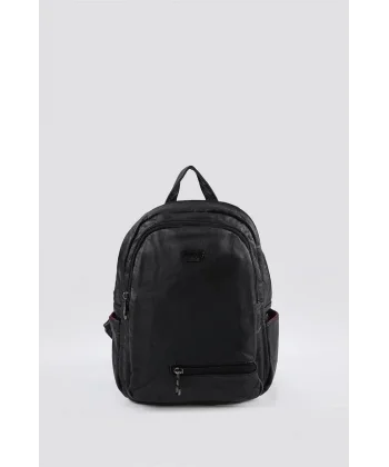 Rior Siyah Cilt Sırt Çantası