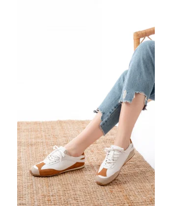 RS-02 Taba Garni İnce Taban Günlük Spor Ayakkabı