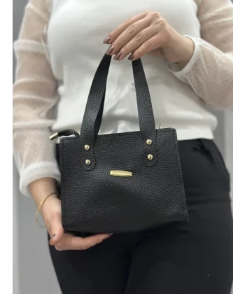 Siyah cilt limoe çanta