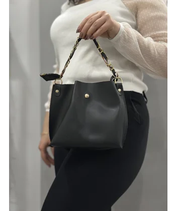 Siyah cilt zrm çanta