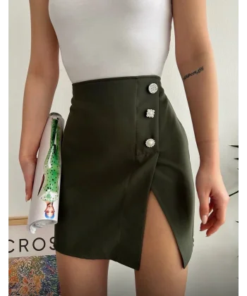 Üç taşlı mini etek