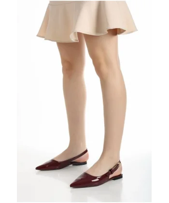 Ummar Bordo Rugan Babet Ayakkabı