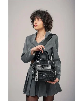 Weta Siyah Cilt Kol Ve Omuz Çantası