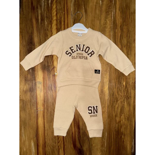 6-24 aylık kanguru cep senıor takım sütlükahve