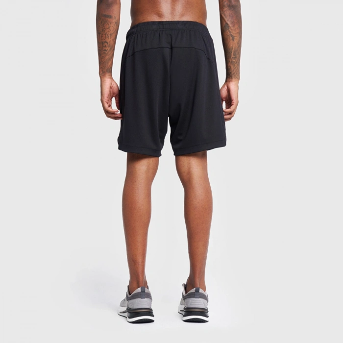 Lescon Erkek Koşu Şort Siyah 26B-1009