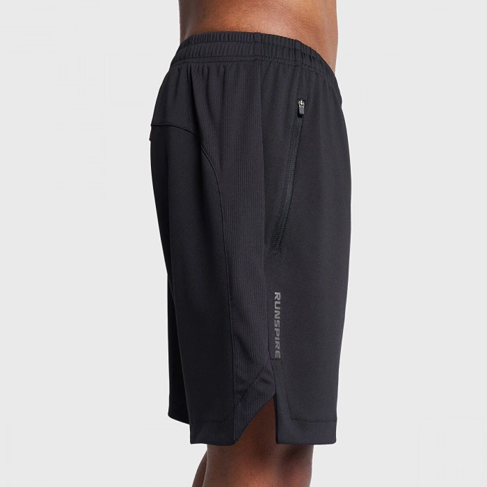 Lescon Erkek Koşu Şort Siyah 26B-1009