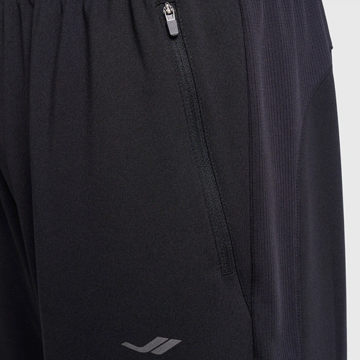 Lescon Erkek Koşu Şort Siyah 26B-1009