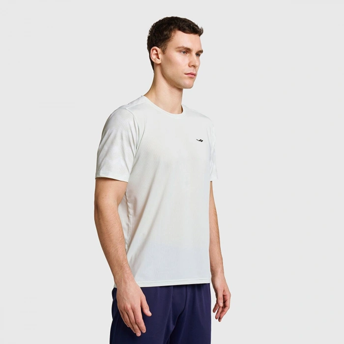 Lescon Erkek Koşu Kısa Kol T-Shirt Açık Yeşil 26B-1012
