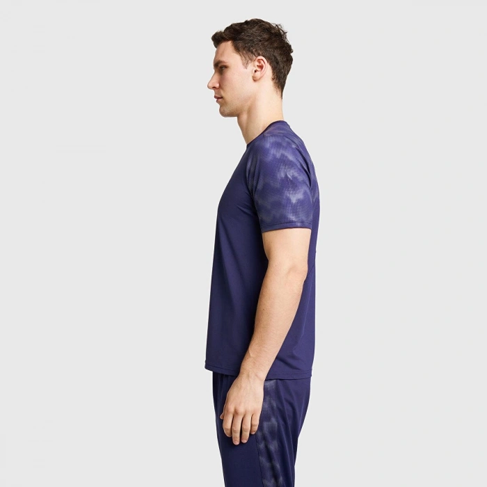 Lescon Erkek Koşu Kısa Kol T-Shirt Lacivert 26B-1012