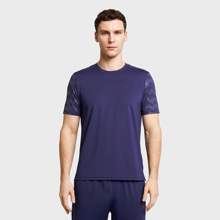 Lescon Erkek Koşu Kısa Kol T-Shirt Lacivert 26B-1012