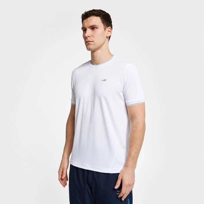 Lescon Erkek Kısa Kol T-Shirt Beyaz 26B-1045