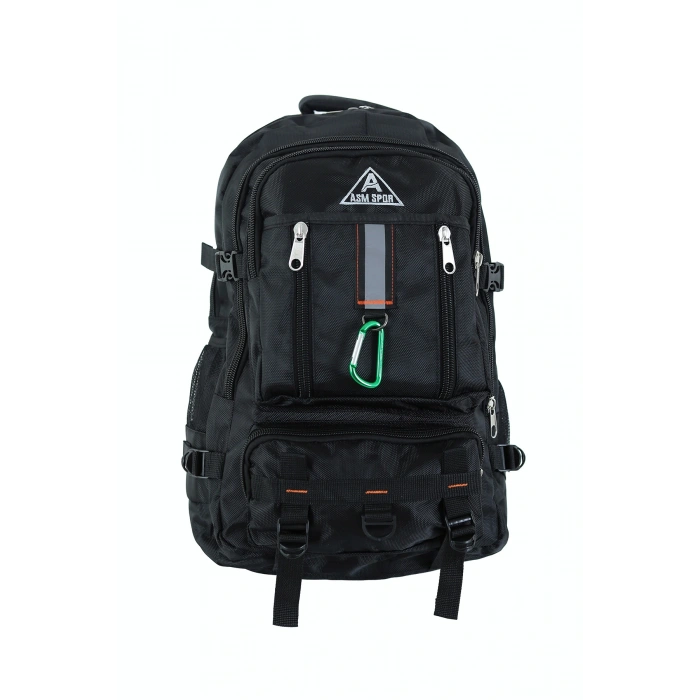 ASM SPOR Çok kullanışlı Dağcı sırt çantası 60 L SİYAH